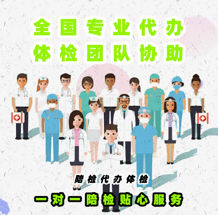 陪办体检服务